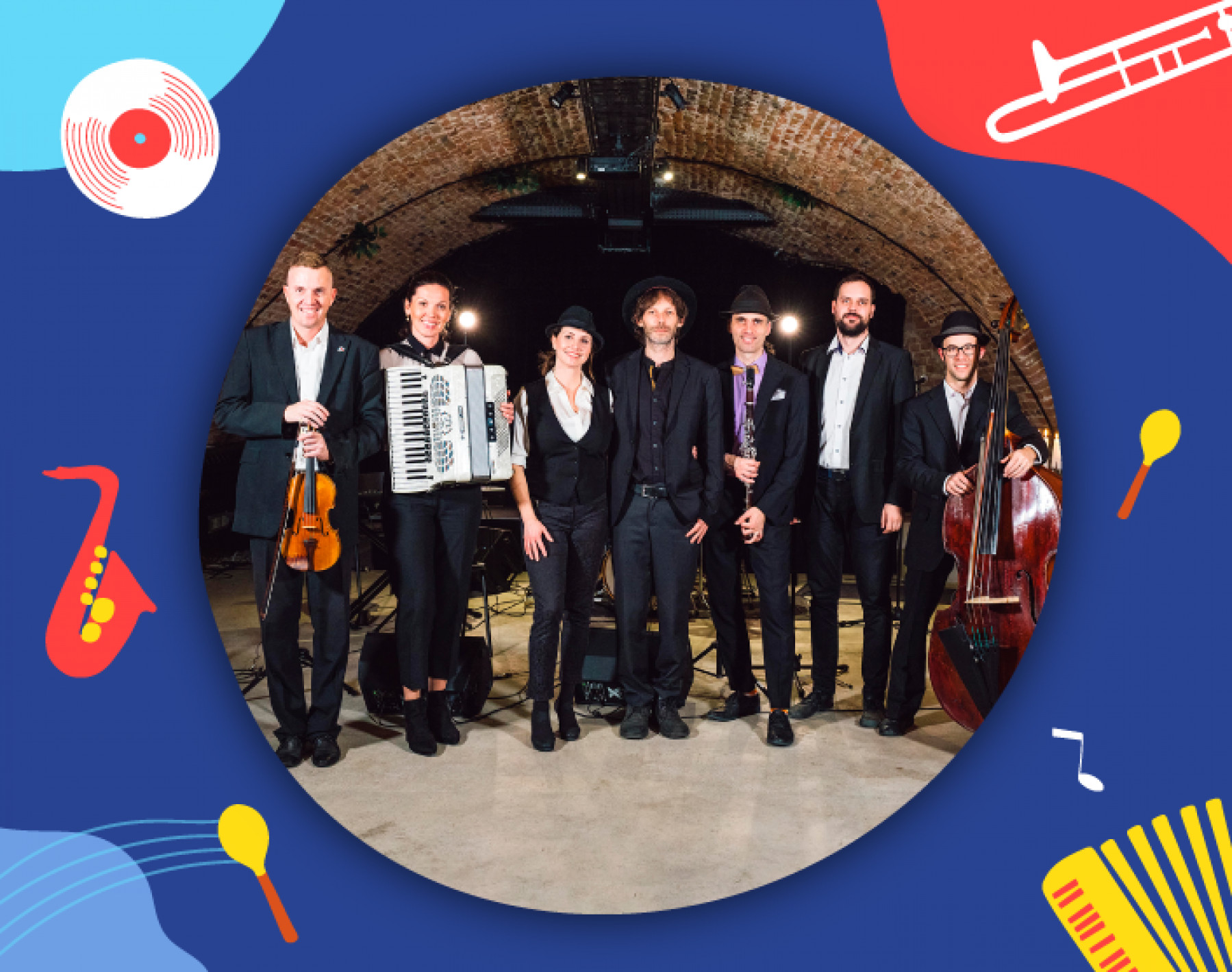 The internationally renowned Preßburger Klezmer Band takes the stage!